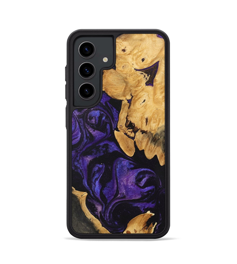 Galaxy S24 Wood Phone Case - Garnett (Purple, 746775)