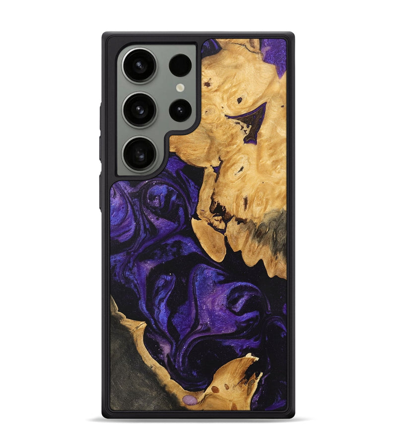 Galaxy S24 Ultra Wood Phone Case - Garnett (Purple, 746775)