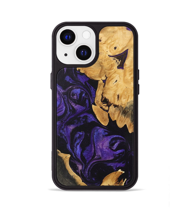 iPhone 13 Wood Phone Case - Garnett (Purple, 746775)