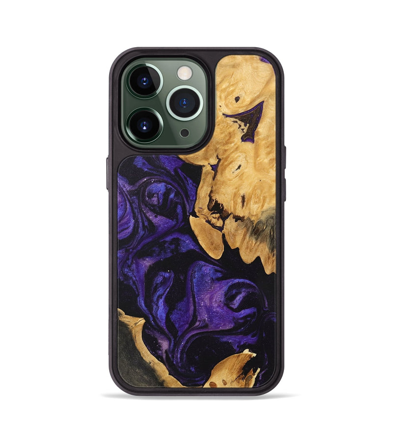 iPhone 13 Pro Wood Phone Case - Garnett (Purple, 746775)