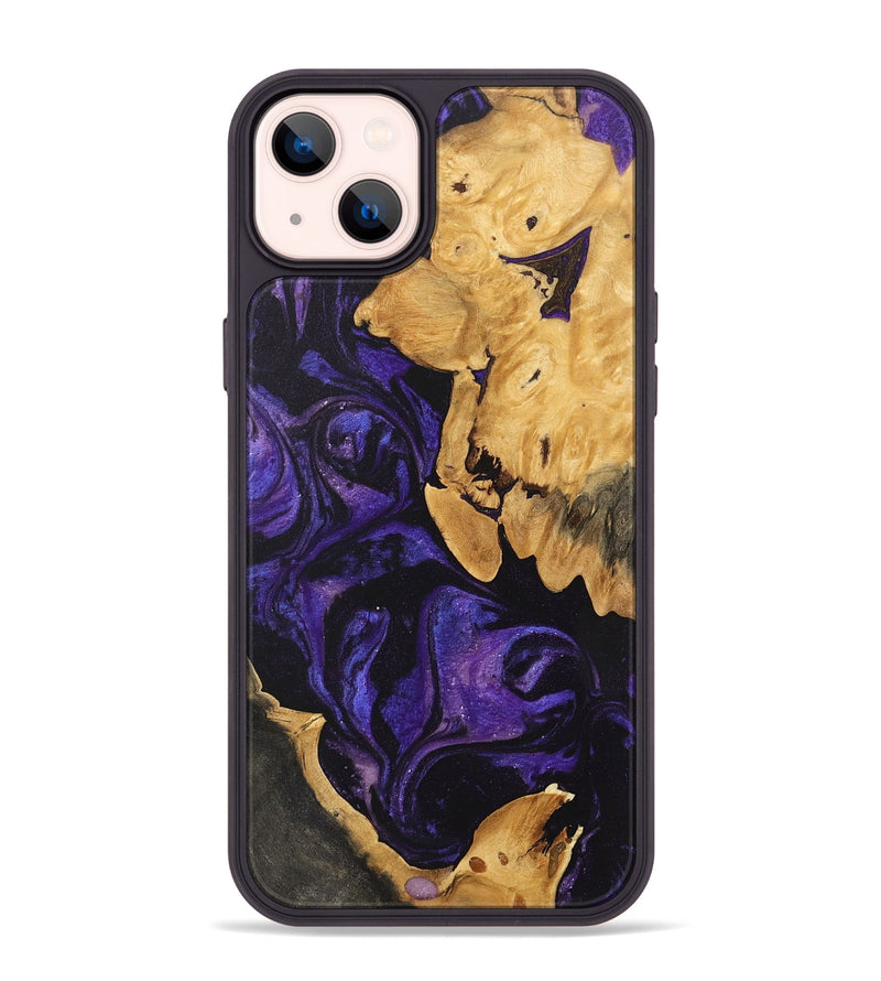 iPhone 14 Plus Wood Phone Case - Garnett (Purple, 746775)