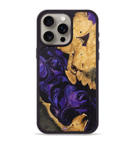 iPhone 15 Pro Max Wood Phone Case - Garnett (Purple, 746775)