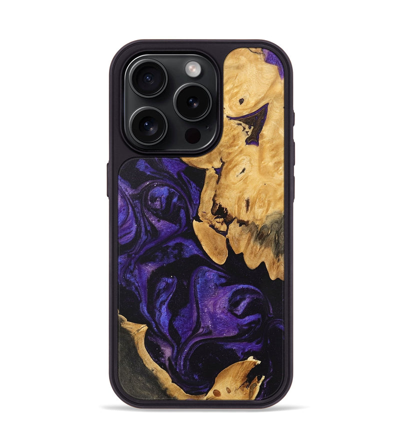 iPhone 15 Pro Wood Phone Case - Garnett (Purple, 746775)