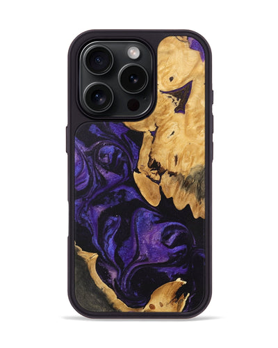 iPhone 16 Pro Wood Phone Case - Garnett (Purple, 746775)