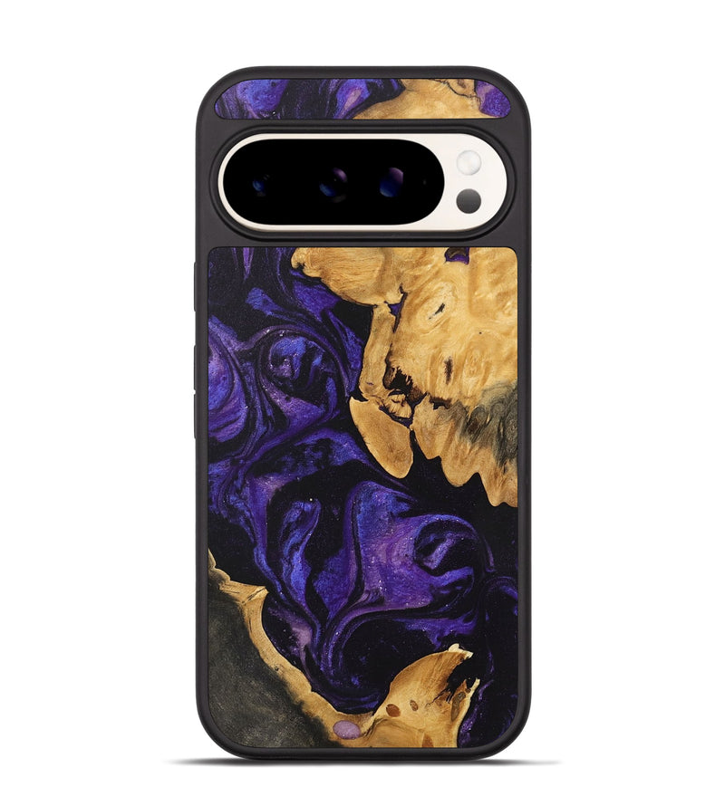 Pixel 9 Pro Wood Phone Case - Garnett (Purple, 746775)