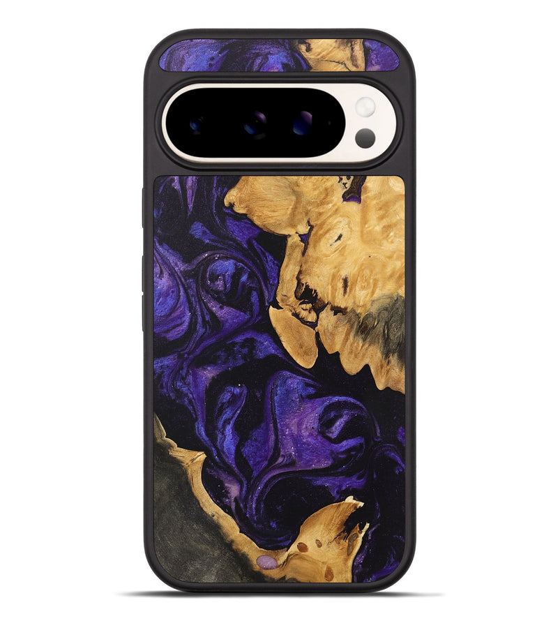 Pixel 9 Pro XL Wood Phone Case - Garnett (Purple, 746775)