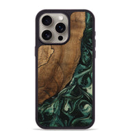 iPhone 15 Pro Max Wood Phone Case - Marvel (Green, 746777)