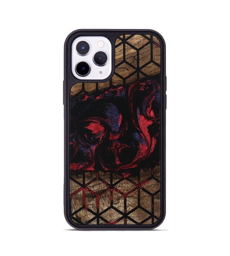 iPhone 11 Pro Wood Phone Case - Brenna (Pattern, 746780)