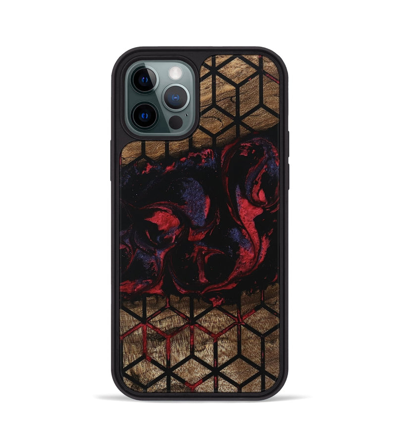 iPhone 12 Pro Wood Phone Case - Brenna (Pattern, 746780)