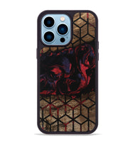 iPhone 14 Pro Max Wood Phone Case - Brenna (Pattern, 746780)