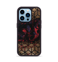 iPhone 14 Pro Wood Phone Case - Brenna (Pattern, 746780)