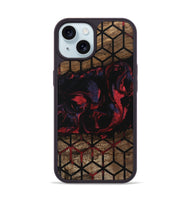 iPhone 15 Wood Phone Case - Brenna (Pattern, 746780)