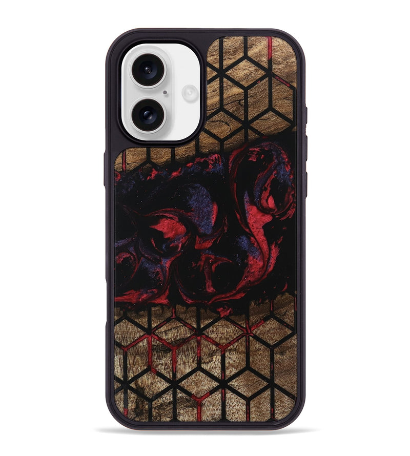 iPhone 16 Plus Wood Phone Case - Brenna (Pattern, 746780)