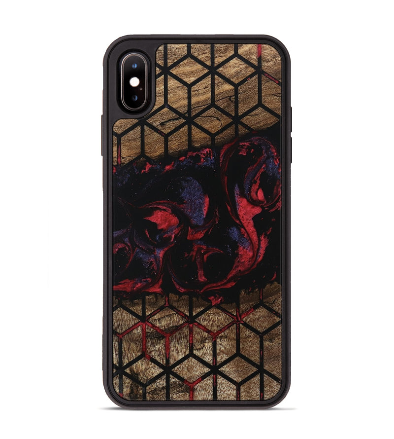 iPhone Xs Max Wood Phone Case - Brenna (Pattern, 746780)