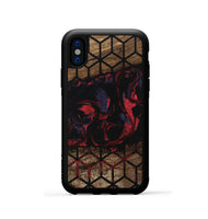 iPhone Xs Wood Phone Case - Brenna (Pattern, 746780)