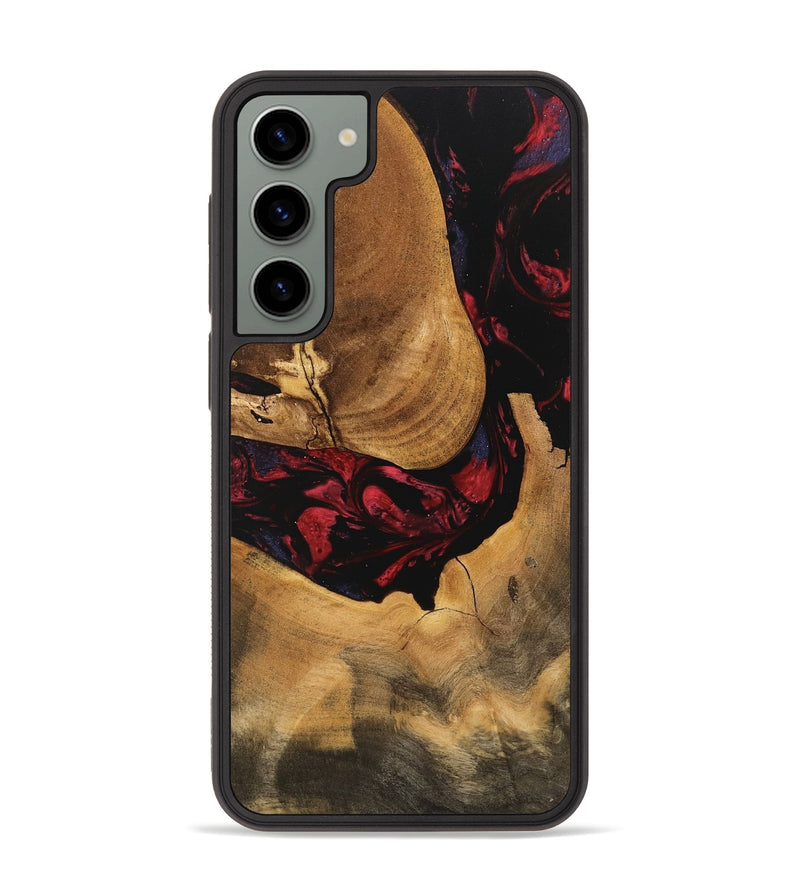 Galaxy S23 Plus Wood Phone Case - Ophelia (Red, 746782)