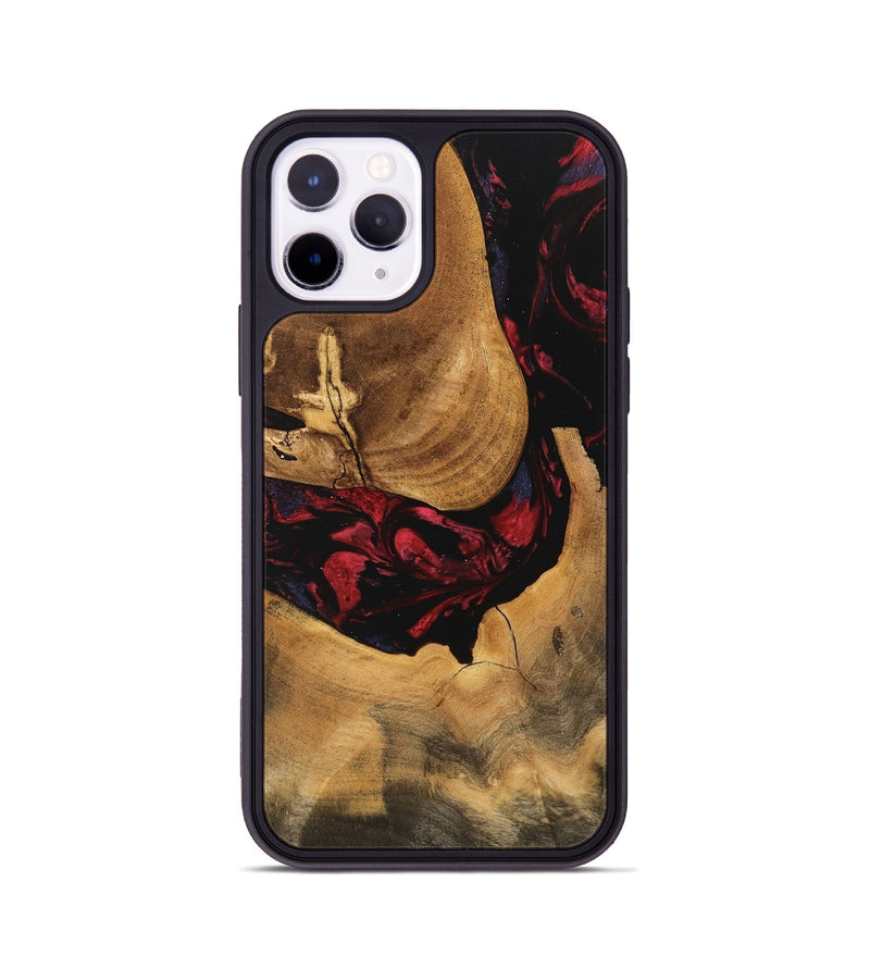 iPhone 11 Pro Wood Phone Case - Ophelia (Red, 746782)