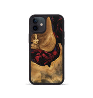 iPhone 12 mini Wood Phone Case - Ophelia (Red, 746782)