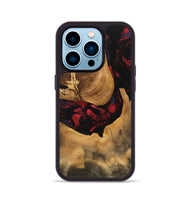 iPhone 14 Pro Wood Phone Case - Ophelia (Red, 746782)