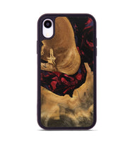 iPhone Xr Wood Phone Case - Ophelia (Red, 746782)