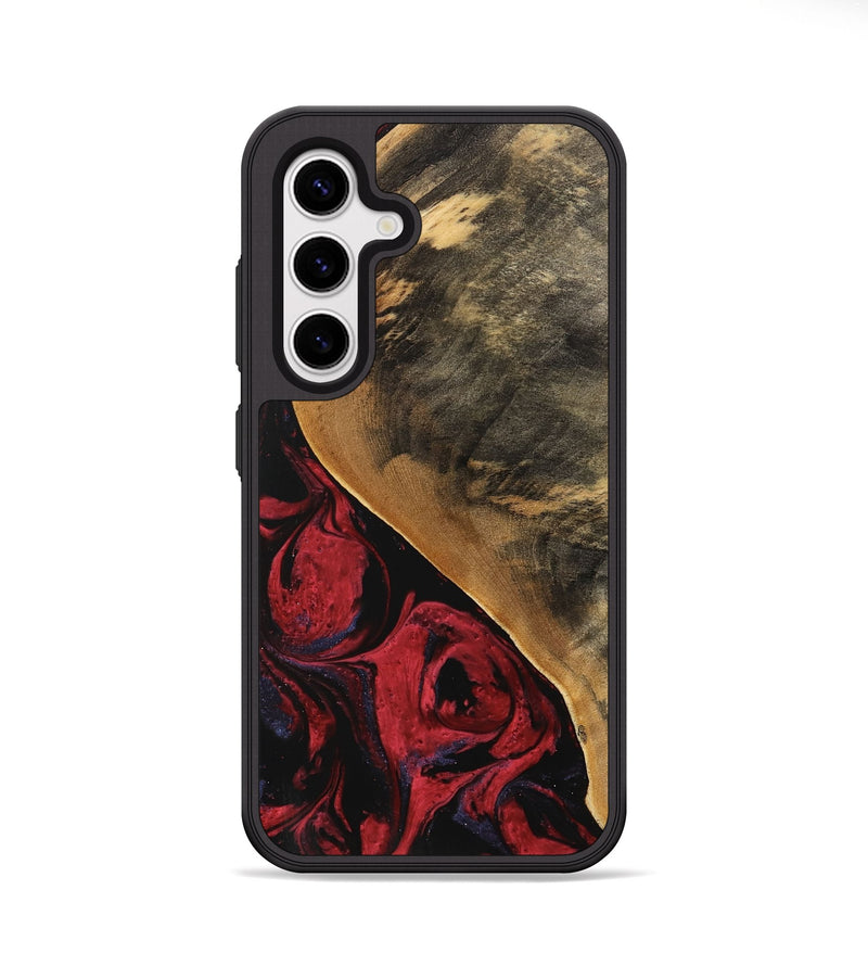 Galaxy S25 Wood Phone Case - Dewayne (Red, 746783)