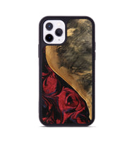 iPhone 11 Pro Wood Phone Case - Dewayne (Red, 746783)