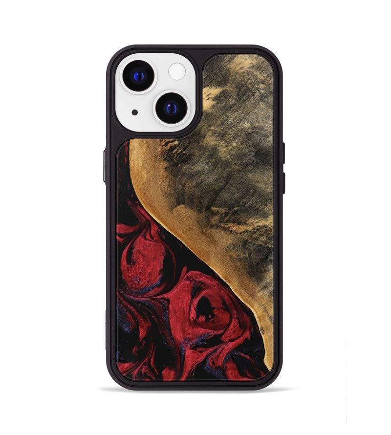 iPhone 13 Wood Phone Case - Dewayne (Red, 746783)