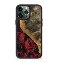 iPhone 13 Pro Max Wood Phone Case - Dewayne (Red, 746783)