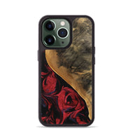 iPhone 13 Pro Wood Phone Case - Dewayne (Red, 746783)