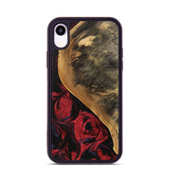 iPhone Xr Wood Phone Case - Dewayne (Red, 746783)