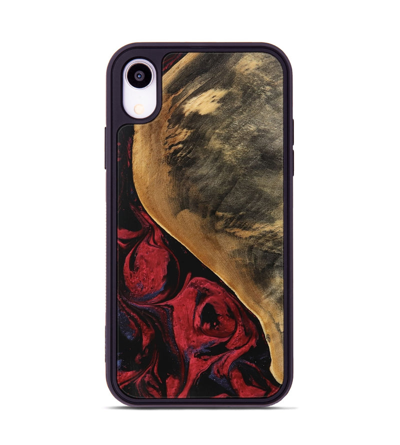 iPhone Xr Wood Phone Case - Dewayne (Red, 746783)