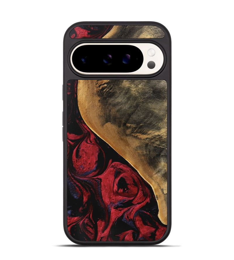 Pixel 9 Pro Wood Phone Case - Dewayne (Red, 746783)