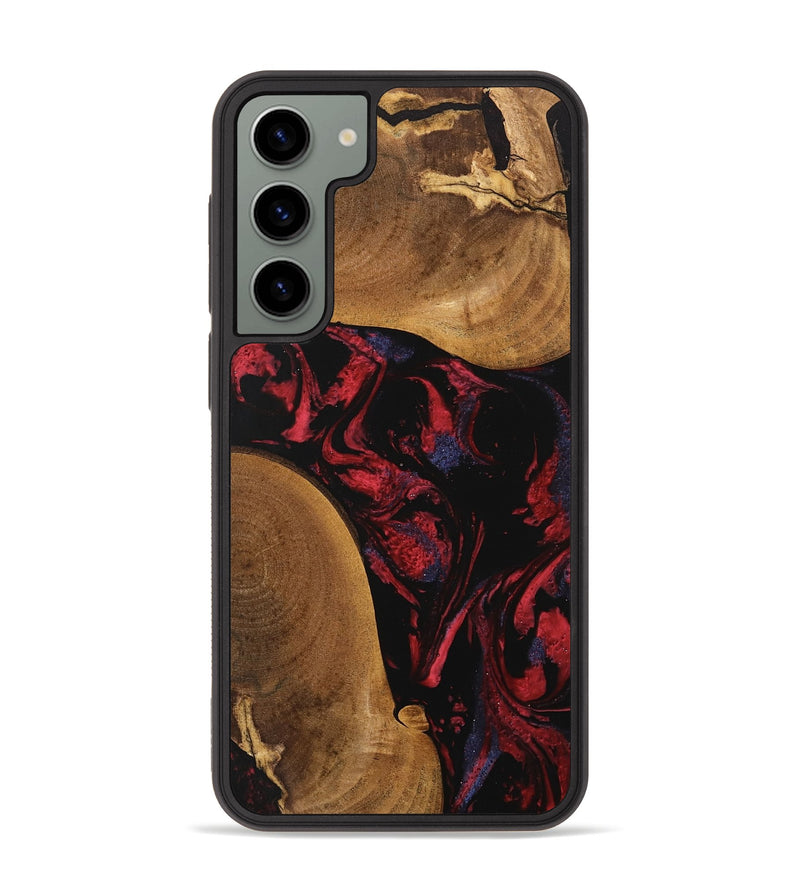 Galaxy S23 Plus Wood Phone Case - Cora (Red, 746786)