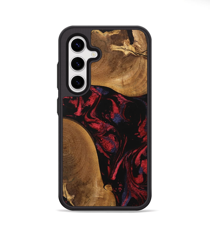 Galaxy S25 Plus Wood Phone Case - Cora (Red, 746786)