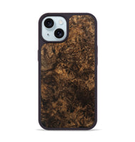 iPhone 15 Wood Phone Case - Mariana (Wood Burl, 746787)