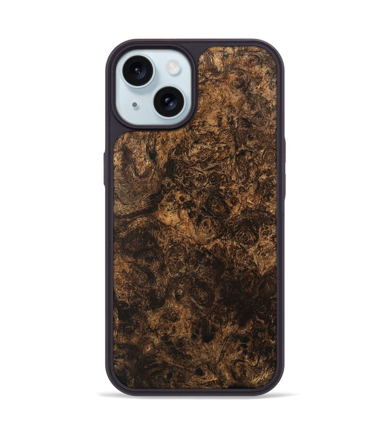 iPhone 15 Wood Phone Case - Mariana (Wood Burl, 746787)