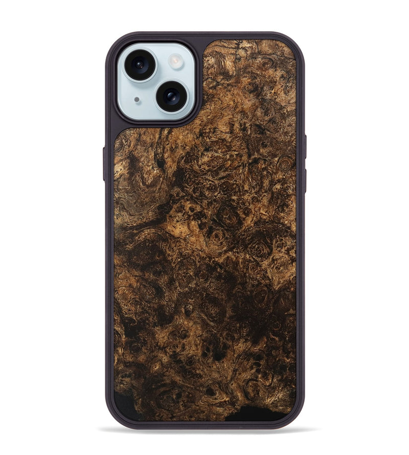 iPhone 15 Plus Wood Phone Case - Mariana (Wood Burl, 746787)