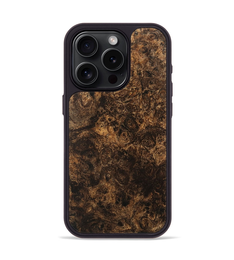 iPhone 15 Pro Wood Phone Case - Mariana (Wood Burl, 746787)