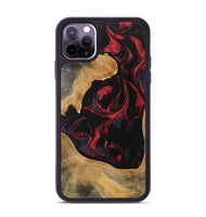 iPhone 11 Pro Max Wood Phone Case - Katlynn (Red, 746789)