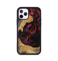 iPhone 11 Pro Wood Phone Case - Katlynn (Red, 746789)