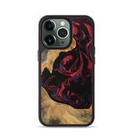 iPhone 13 Pro Wood Phone Case - Katlynn (Red, 746789)