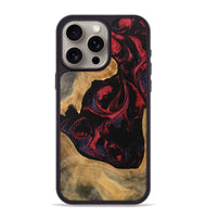 iPhone 15 Pro Max Wood Phone Case - Katlynn (Red, 746789)