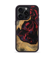 iPhone 15 Pro Wood Phone Case - Katlynn (Red, 746789)