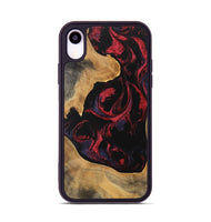 iPhone Xr Wood Phone Case - Katlynn (Red, 746789)