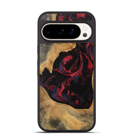 Pixel 9 Wood Phone Case - Katlynn (Red, 746789)