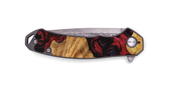 EDC Wood Pocket Knife - Jewell (Red, 746793)