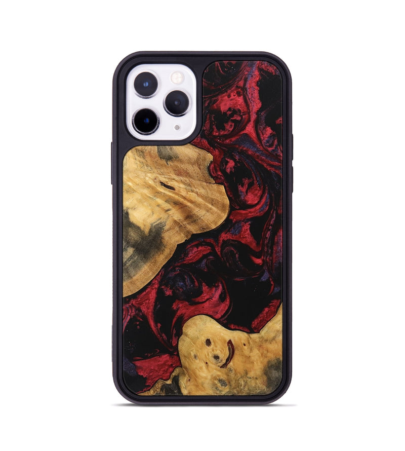 iPhone 11 Pro Wood Phone Case - Jewell (Red, 746793)