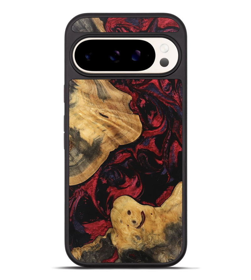 Pixel 9 Pro XL Wood Phone Case - Jewell (Red, 746793)