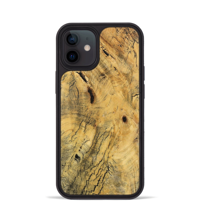 iPhone 12 Wood Phone Case - Rodger (Wood Burl, 746794)