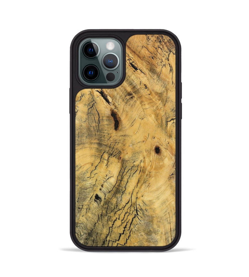 iPhone 12 Pro Wood Phone Case - Rodger (Wood Burl, 746794)